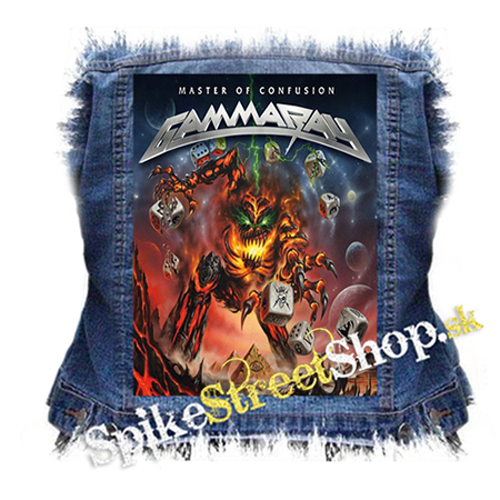 GAMMA RAY - Master of Confusion - chrbtová nášivka