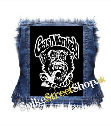 GAS MONKEY GARAGE - chrbtová nášivka
