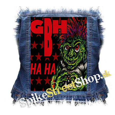 GBH - Haha - chrbtová nášivka