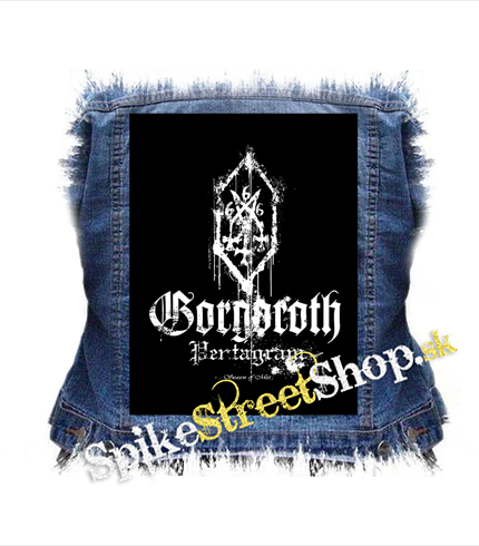 GORGOROTH - 666 Pentagram - chrbtová nášivka