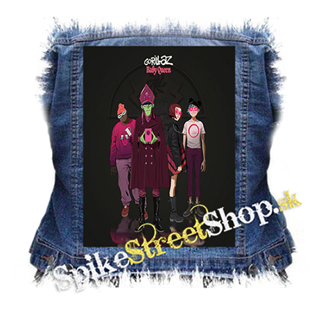 GORILLAZ - Baby Queenň - chrbtová nášivka