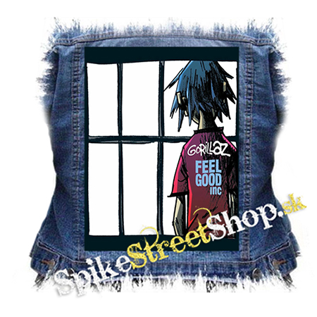 GORILLAZ - Feel Good Inc - chrbtová nášivka