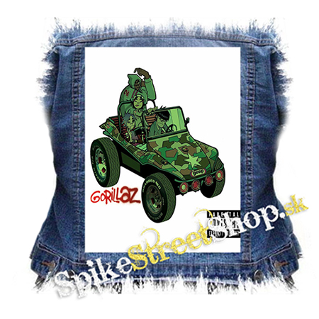 GORILLAZ - Gorillaz - chrbtová nášivka