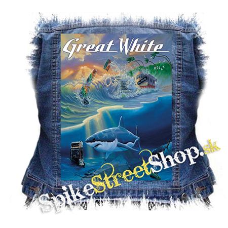 GREAT WHITE - Can't Get There From Here - chrbtová nášivka
