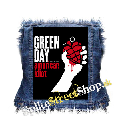 GREEN DAY - American Idiot - chrbtová nášivka