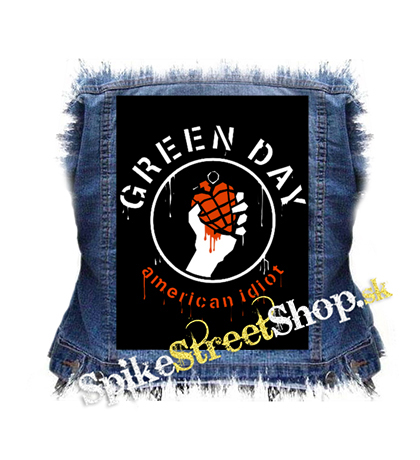 GREEN DAY - Bloody American Idiot - chrbtová nášivka