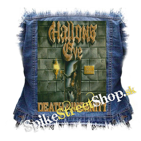 HALLOWS EVE - Death and Insanity - chrbtová nášivka