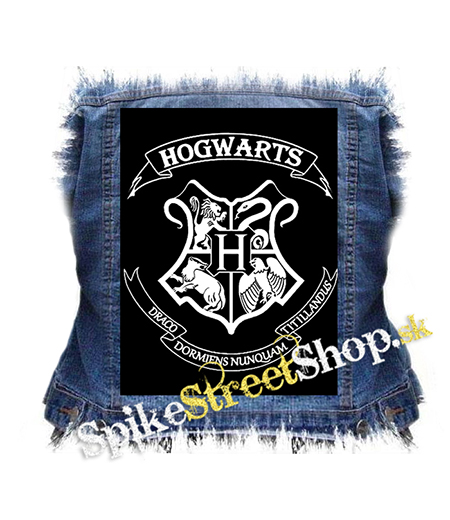 HARRY POTTER - Hogwarts Crest - chrbtová nášivka