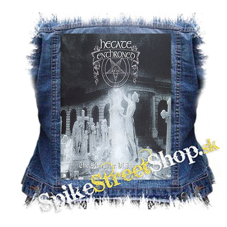 HECATE ENTHRONED - The Slaughter of Innocence, A Requiem for the Mighty - chrbtová nášivka
