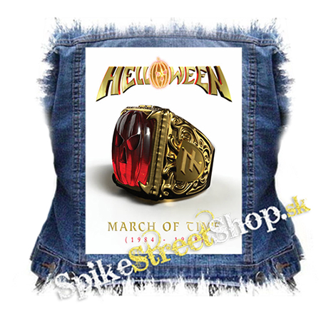 HELLOWEEN - March Of Time - chrbtová nášivka