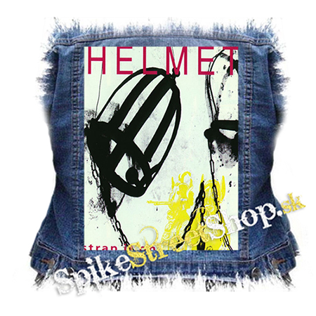 HELMET - Strap It On - chrbtová nášivka