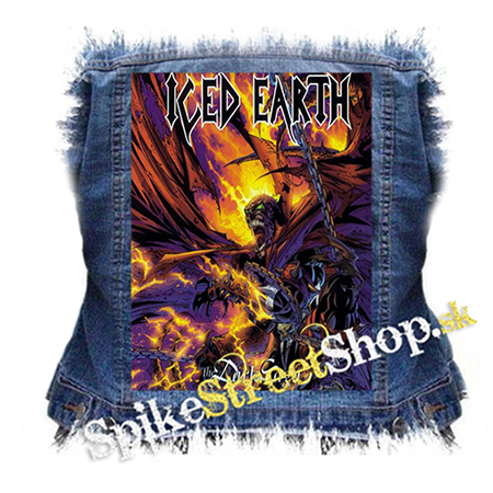 ICED EARTH - The Dark Saga - chrbtová nášivka