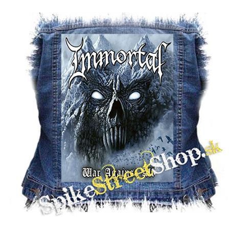 IMMORTAL - War Against All - chrbtová nášivka