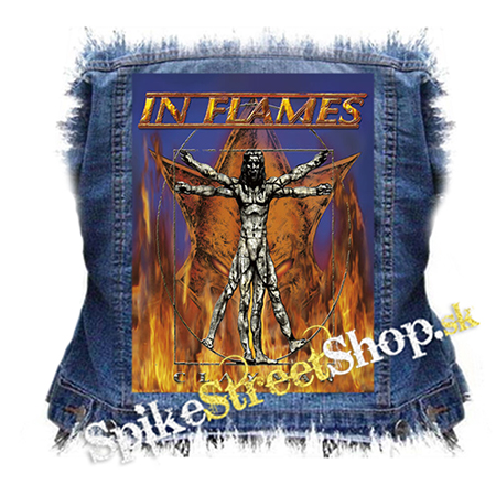 IN FLAMES - Clayman - chrbtová nášivka