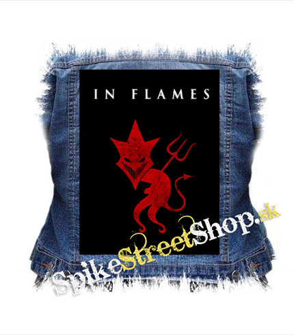 IN FLAMES - Devil - chrbtová nášivka
