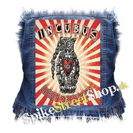 INCUBUS - Light Grenades - chrbtová nášivka
