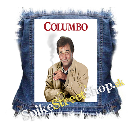 INŠPEKTOR COLUMBO - chrbtová nášivka