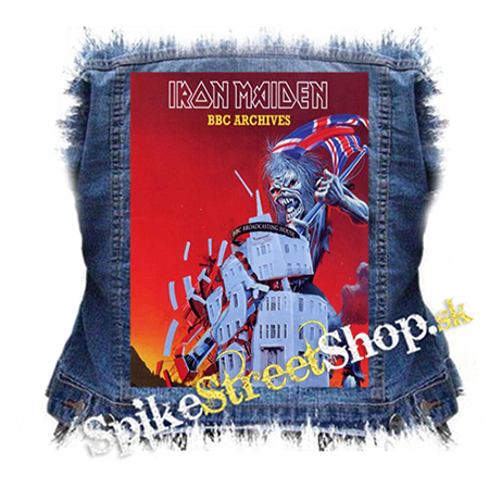 IRON MAIDEN - BBC Archives - chrbtová nášivka