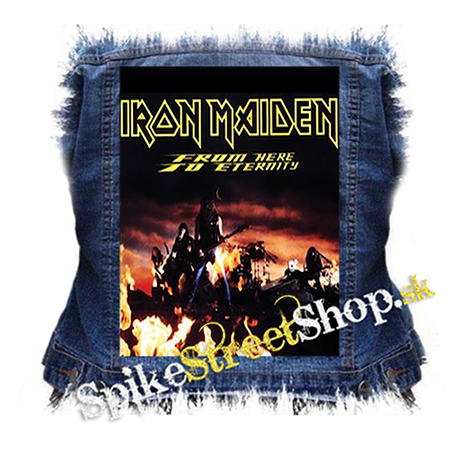 IRON MAIDEN - From Here to Eternity - chrbtová nášivka