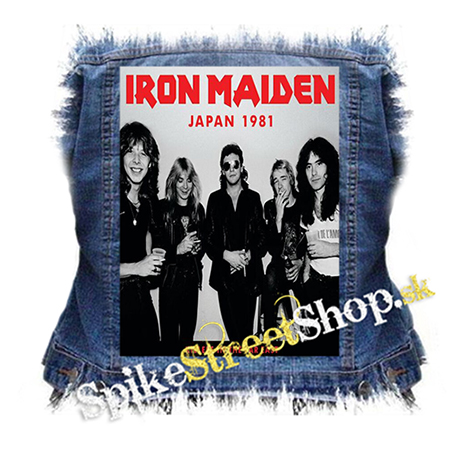 IRON MAIDEN - Japan 1981 - chrbtová nášivka