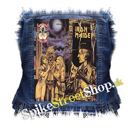 IRON MAIDEN - Women In Uniform - chrbtová nášivka