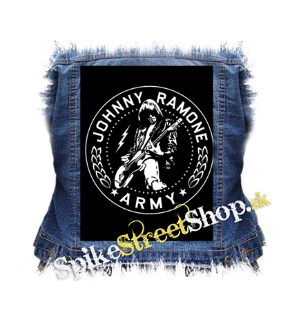 JOHNNY RAMONE - Johnny Ramone Army Logo 2 - chrbtová nášivka
