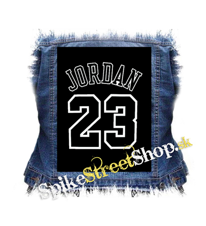 JORDAN 23 - Logo  (2) - chrbtová nášivka