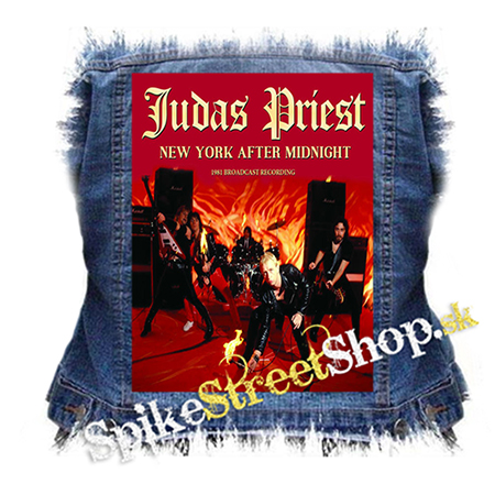 JUDAS PRIEST - New York After Midnight - chrbtová nášivka