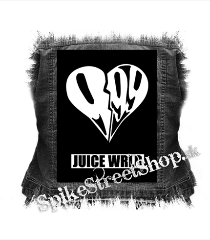 JUICE WRLD - Broken Heart - chrbtová nášivka