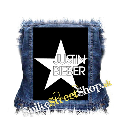 JUSTIN BIEBER - Star - chrbtová nášivka