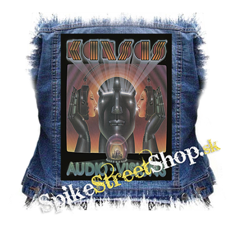 KANSAS - Audio-Visions - chrbtová nášivka