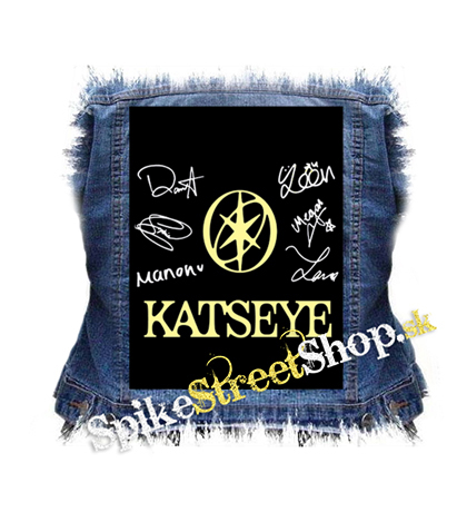 KATSEYE - Logo Signature - chrbtová nášivka