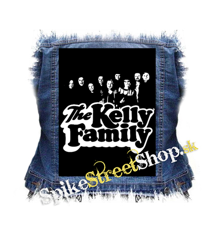 KELLY FAMILY - Logo & Band - chrbtová nášivka