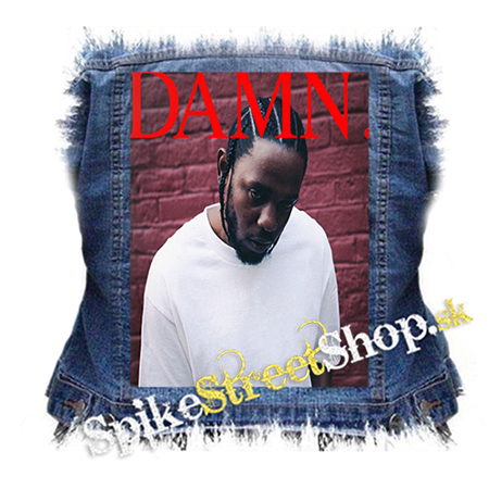 KENDRICK LAMAR - DAMN. - chrbtová nášivka