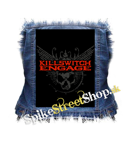 KILLSWITCH ENGAGE - Logo - chrbtová nášivka