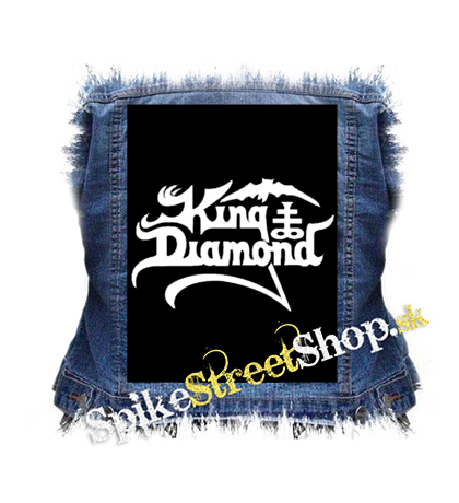 KING DIAMOND - Logo - chrbtová nášivka