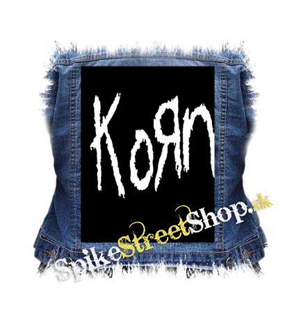 KORN - Original Logo - chrbtová nášivka