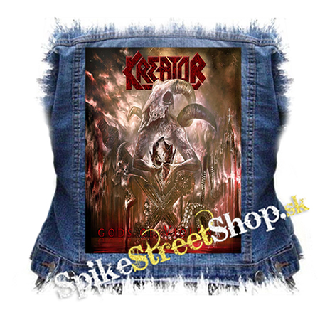 KREATOR - Gods Of Violence - chrbtová nášivka