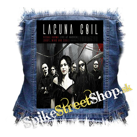LACUNA COIL - Visual Karma Poster - chrbtová nášivka