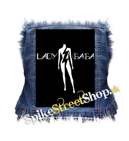 LADY GAGA - Logo - chrbtová nášivka