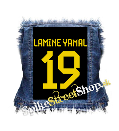 LAMINE YAMAL - 19 - chrbtová nášivka