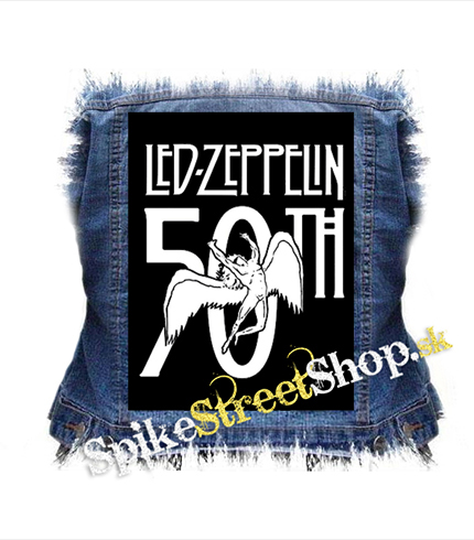 LED ZEPPELIN - Anniversary 50th - chrbtová nášivka