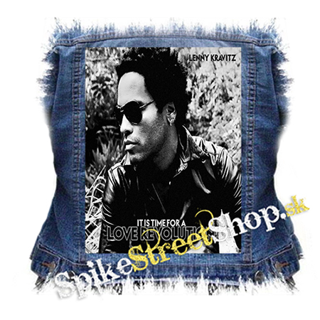LENNY KRAVITZ - It Is Time For A Love Revolution - chrbtová nášivka