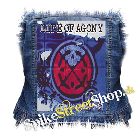 LIFE OF AGONY - River Runs Red - chrbtová nášivka