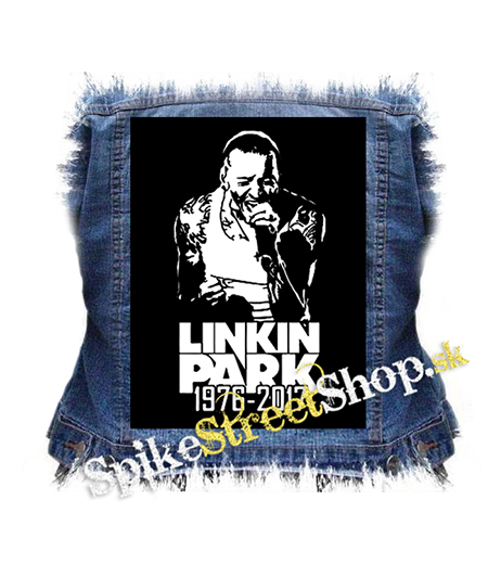 LINKIN PARK - Chester 1976-2017 - chrbtová nášivka