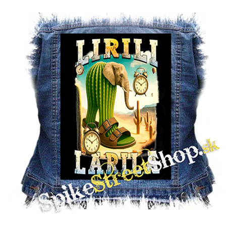 LIRILI LARILA - chrbtová nášivka