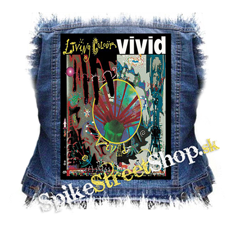 LIVING COLOUR - Vivid - chrbtová nášivka
