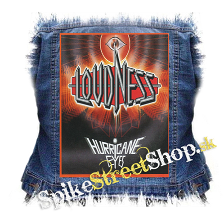 LOUDNESS - Hurricane Eyes - chrbtová nášivka