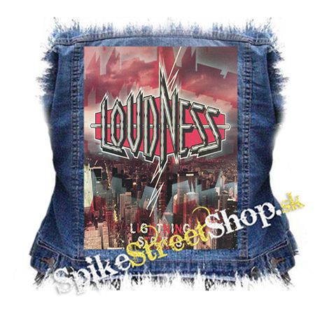 LOUDNESS - Lightning Strikes - chrbtová nášivka