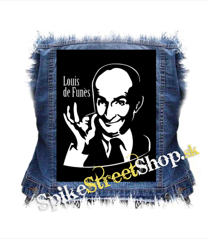 LOUIS DE FUNÉS - Portrait - chrbtová nášivka